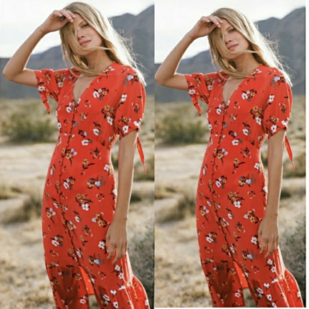 MAEVE Eudora Midi Dress